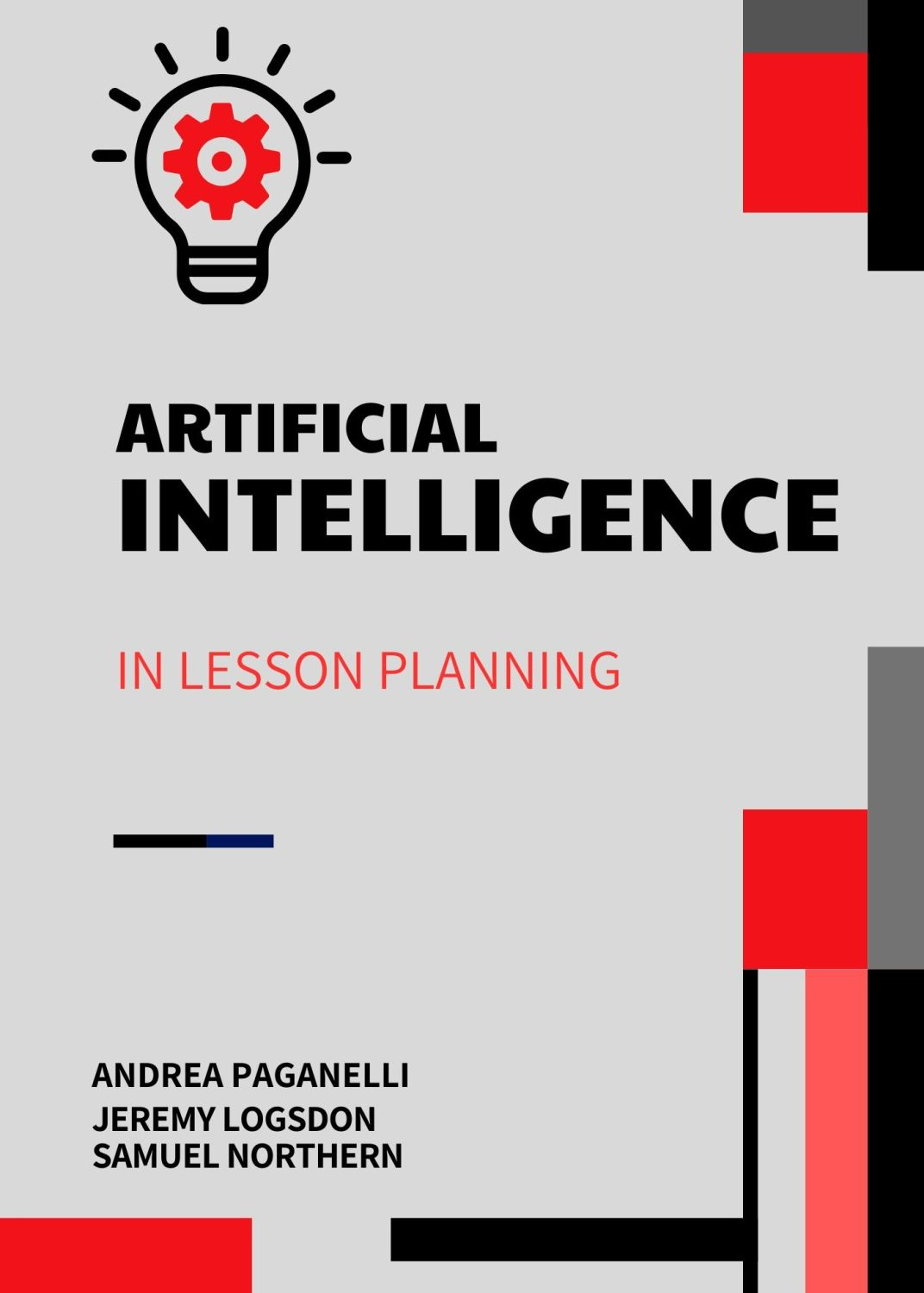 Cover image for Artificial Intelligence in Lesson Planning